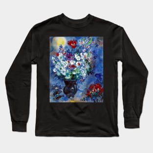 Flower 6 by Marc Chagall Long Sleeve T-Shirt